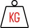 Suporta até 6kg